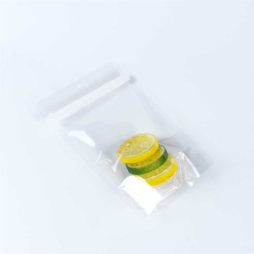 PLA biologisk nedbrytbar maisstivelse komposterbar ziplock -veske for mat