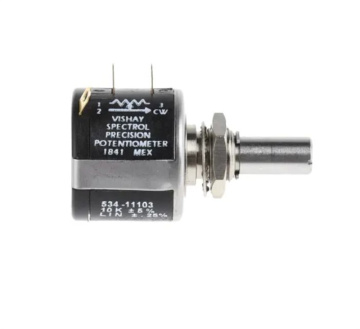 Vishay Conductive Plastic Potentiometers 534-11103 - 10K Wirewound Potentiometer