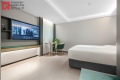 Furnitur kamar tidur apartemen yang bagus