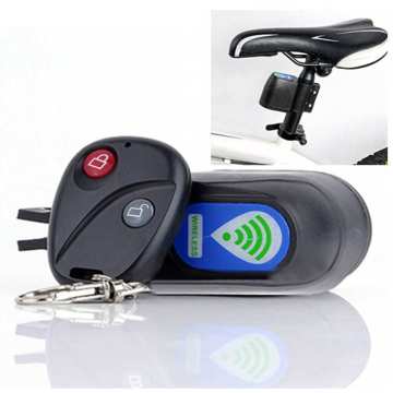 Bicycle Wireless Alarm Lock with Remote Control and Anti-Theft Vibration Sensor