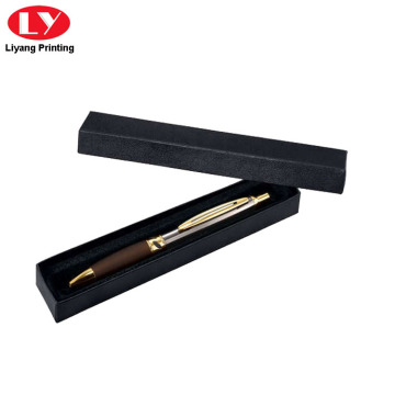 Pen Box Black Color with Die Cut Lid