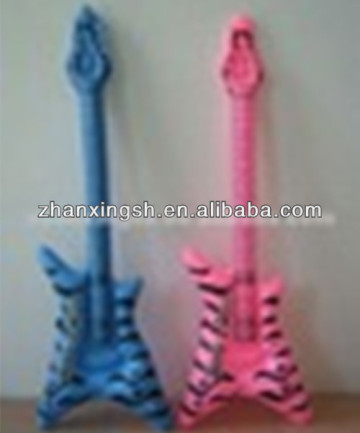 OEM custom pvc inflatable guitar,inflatable guitar toys