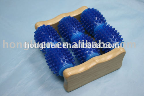 China Household Small Wooden Massage For Foot