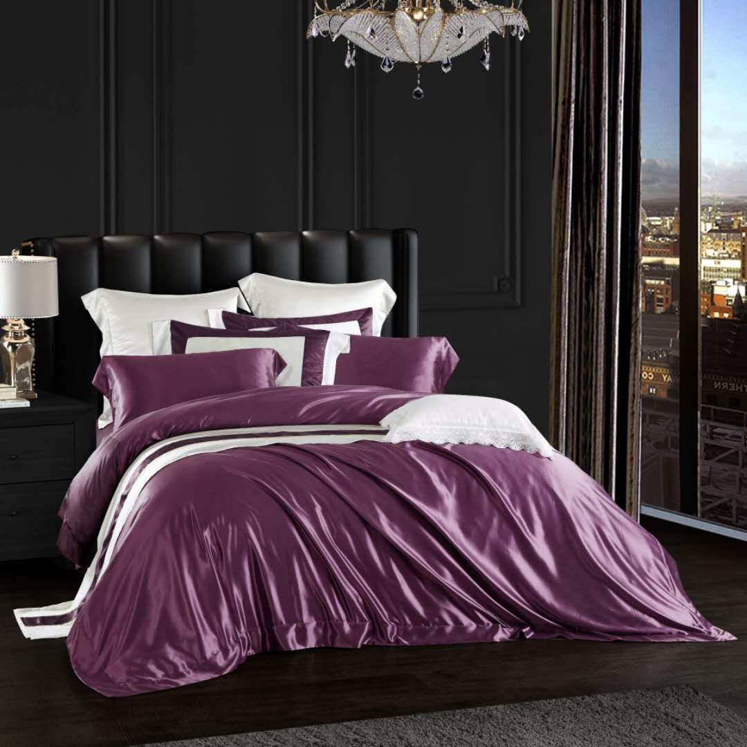 Luxury Silk Satin Bedding Set