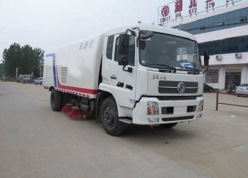 Dongfeng used street sweeper trucks for sale