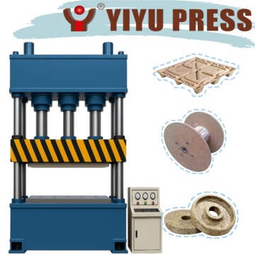 Quick?Mold Change Molded Wood Pallet Line