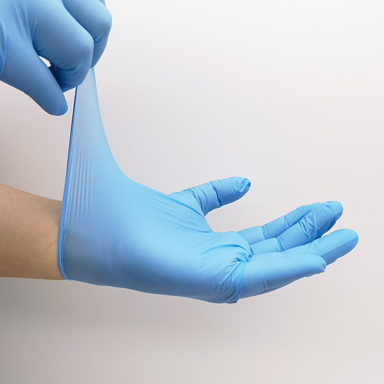 G10 100 pcs Blue Nitrile Gloves Powder Free Cheap Exam Pure Hand Nirtile Nitrile gloves Dental Examination Gloves Without Powder