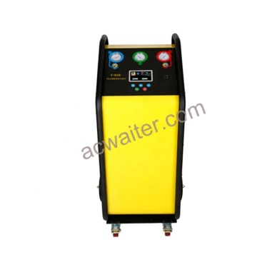 AC flushing machine Refrigerant recovery recharging machine