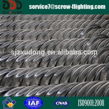 continuous cold rolling shaftless screw flight