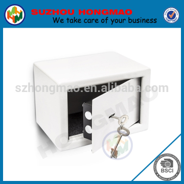 cheap metal safe small metal safe key mechanical lock safe box