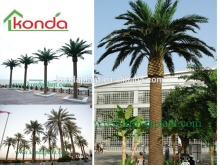 2016 high quality large indoor and outdoor artificial palm tree tops for sale