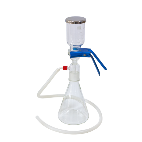 Lab glass apparatus Solvent filtration bottle for solvent filtration series