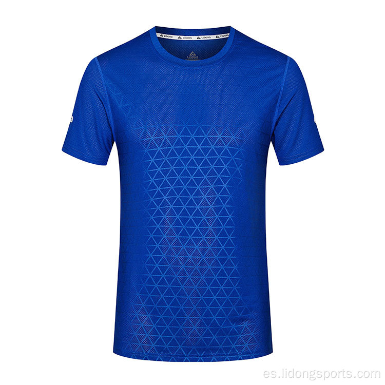 Camiseta de entrenamiento de Sport Sport Mays Bholesale Custom Plain Men Sport