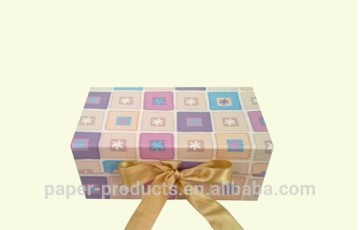 custom cardboard gift box /company gift paper box