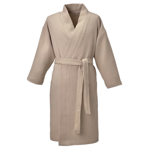 Waffle de algodão Kimono Bathrobe Hotel Waffle Robe