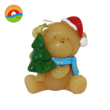 Custom personalized scented candle christmasart candle