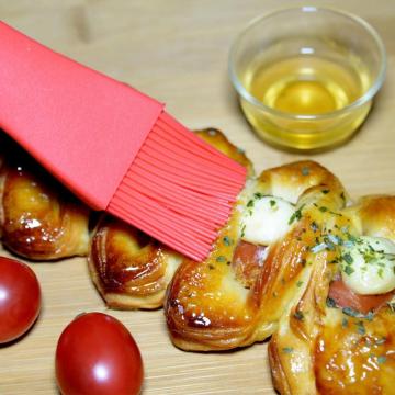 Multi-purpose Silicone Pastry BBQ Basting Oil Brush