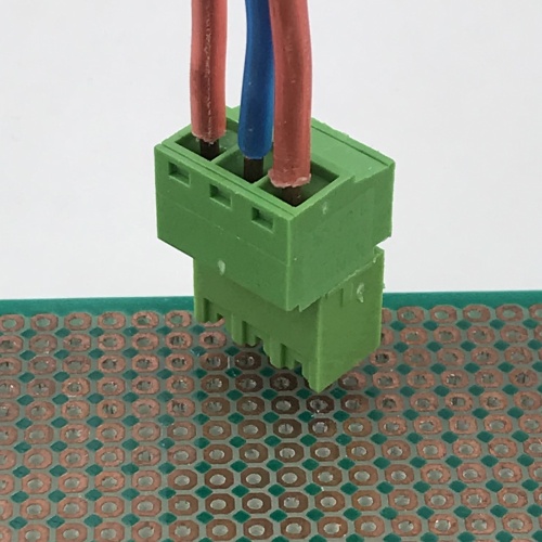 3.5mm 피치 PCB 3 웨이 접촉 터미널 블록