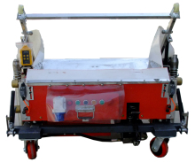 Automatic wall render plastering machine
