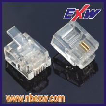 Conector RJ12 6P2C