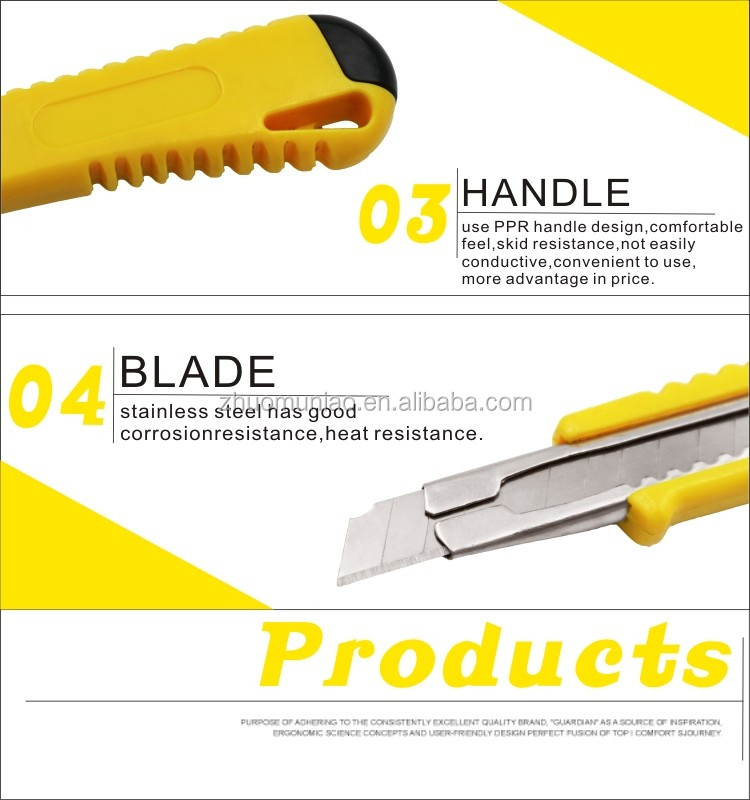 Wallpaper Cutting Knives Mini 9mm Blade Paper Box Cutter