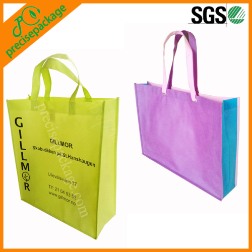 Promotional eco-friendly recycle non woven pp shopping bag