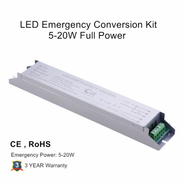 Kit Emergenza Tomo LED 25W USCITA 100%