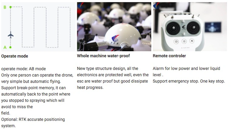 Independent Easy Agricultural Drone Crop Protection Uav