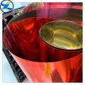 Red PVC Film Roll Plastic Products