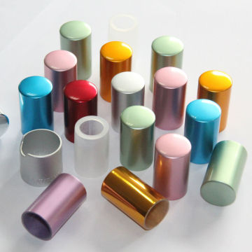 Aluminium vial flip off seals closure