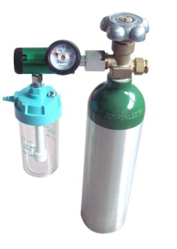 Medical Gas Oxygen Flowmeter with Humidifier Bottle