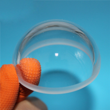 56mm Optical Sapphire Glass Hemisphere Dome Lens for Subsea Camera Shooting