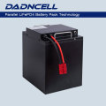 OEM ODM 12V 24V 104 to1040Ah Batterie Lithium Ion Phosphate modulaire Supporte 10 modules parallèles 1040Ah