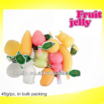 Assorted Flavours Fruit Shaped Jelly Candy Royal Jelly Cup