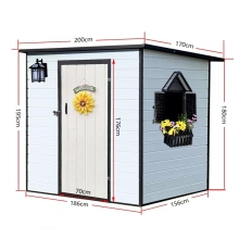 Wholesale Metal Storage Sheds and Floor Kits for Outdoor Large Storage Boxes