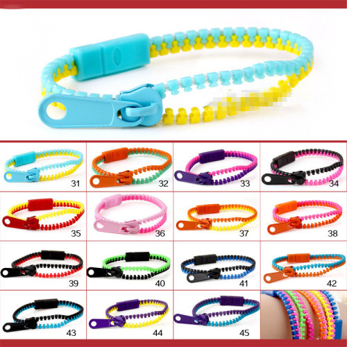 Fidget Toys Zipper Bracelets Cesta de Pascua