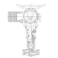 วาล์วไฟฟ้า Actuated โลก