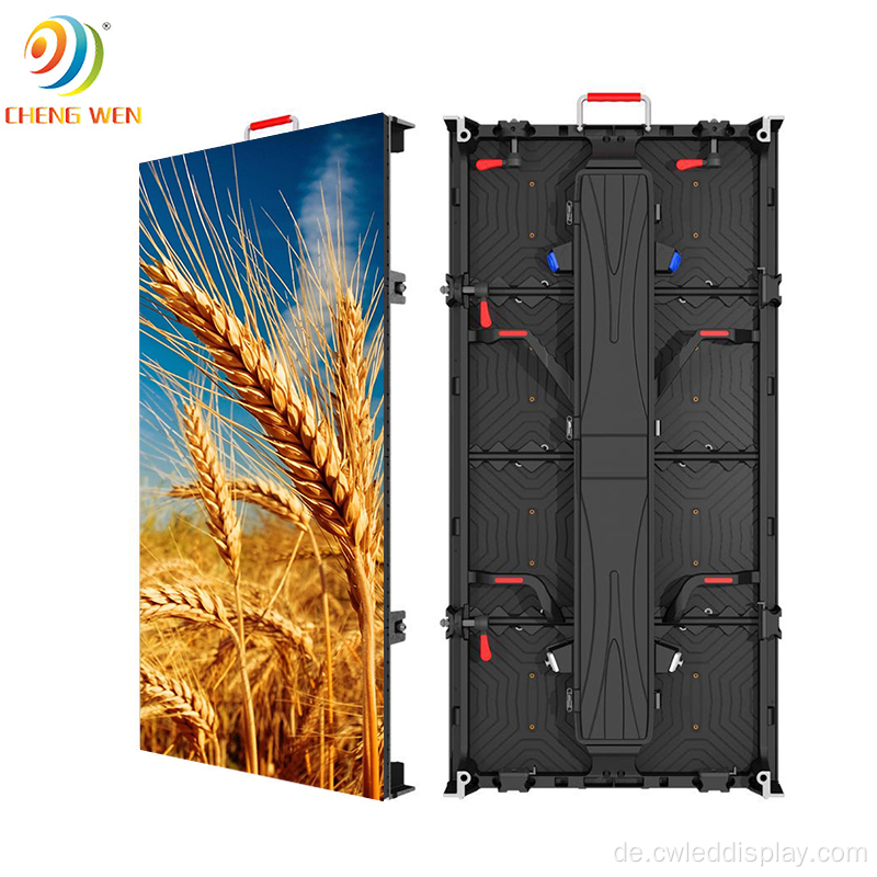 Full Color P3.91 Outdoor 500x1000mm Miet -LED -Display