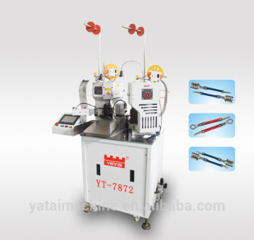 Automatic terminal crimping machine-both ends