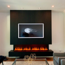 0.8m 64 color APP 3D water vapor fireplace