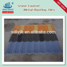 light weight cheap colorful stone coated steel roof tiles