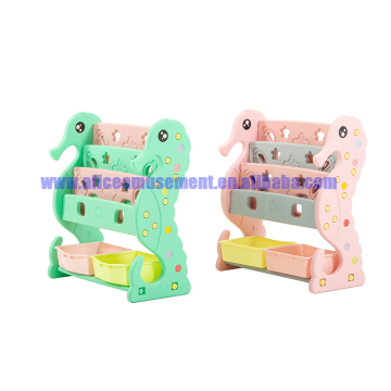 Easy Assembly Children's Plastic Bookshelf and Magazine Rack