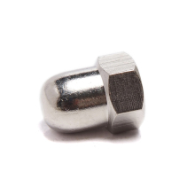 Nickel-Plated Brass Acorn Cap Nuts