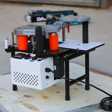 Portable Convenient Edge Banding Machine: Curve Straight Line Manual Edge Banding Machine