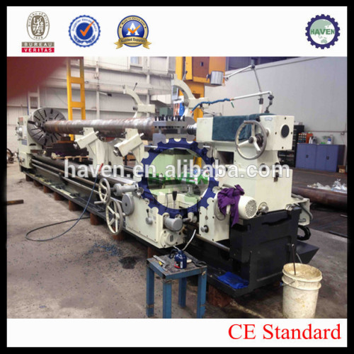 high quality heavy duty large conventional lathe and metal turning lathe with model CW61125D/3000