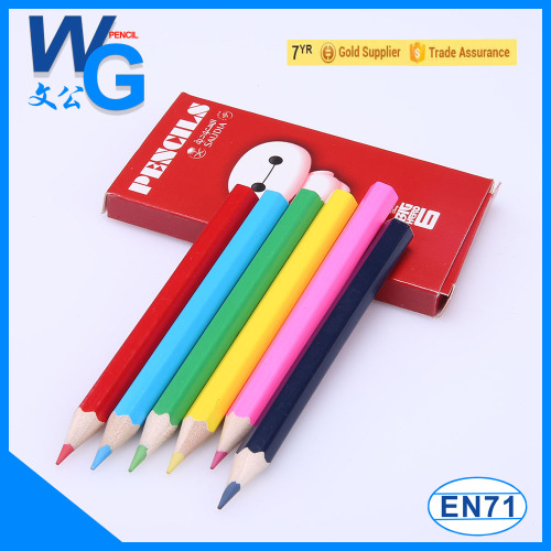 Mini colour pencils for gift