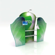 Pop up displays fabric