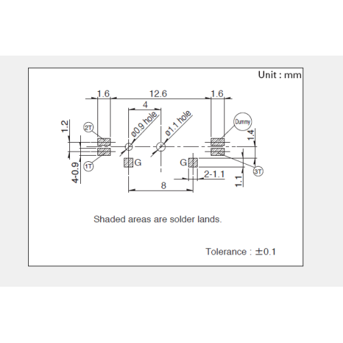 RS08U Series Slide Potentiometer