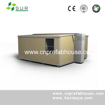 high quality steel frame expandable container house for office