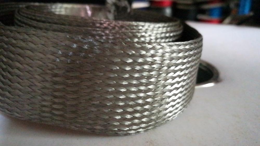 304 Stainless Steel Braided Sleeving Metal